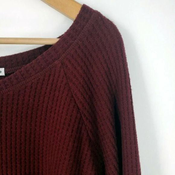 Sweet Romeo Cozy Thermal Pullover Waffle‎ Knit NWT - Picture 5 of 9